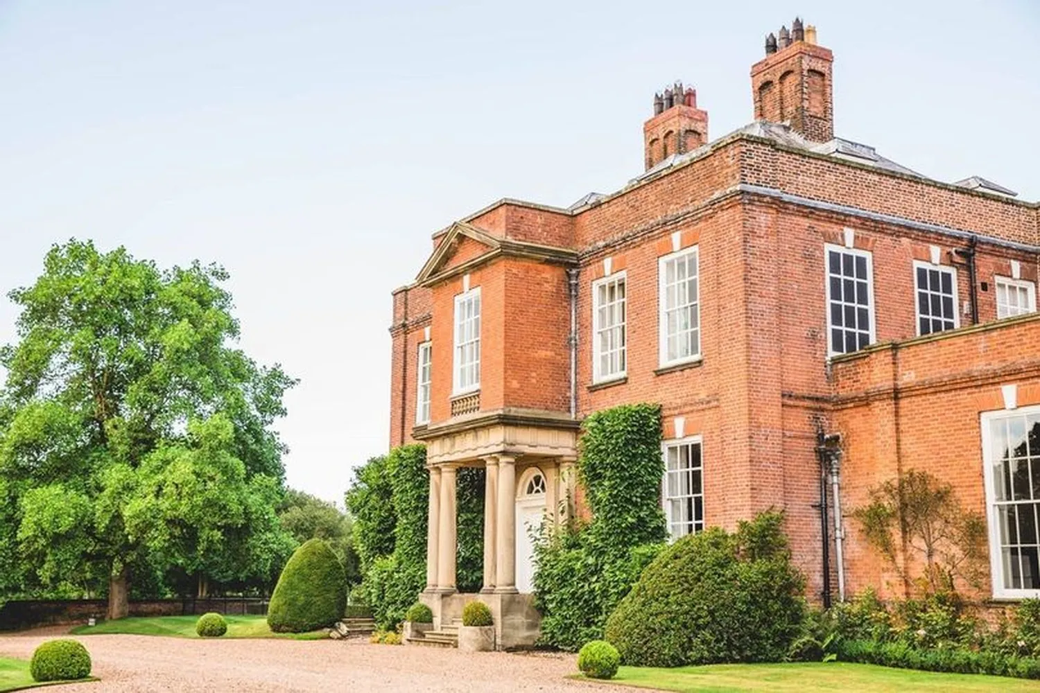Iscoyd Park, a country house venue in Shropshire.