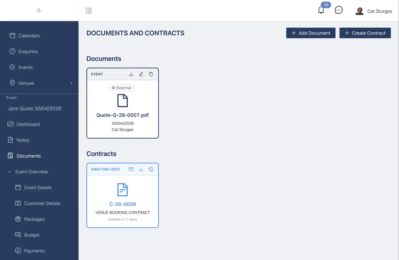 Digital Contract Signing